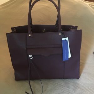 Rebecca Minkoff Medium MAB Tote Black Cherry